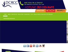 Tablet Screenshot of dcrcc.org